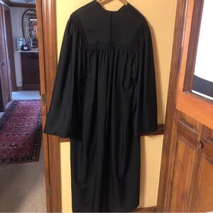 Vintage Collegiate Cap & Gown Co. Black Pastor Clergy Robe – Size 57